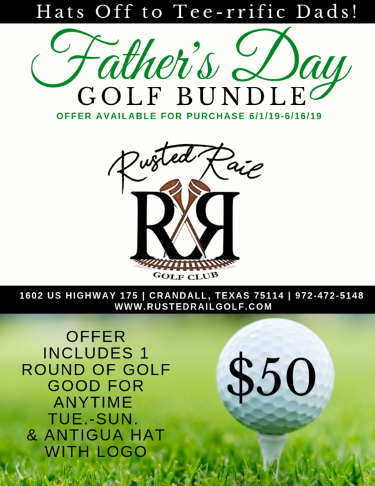 Father's Day Bundle - Rusted Rail Golf Club