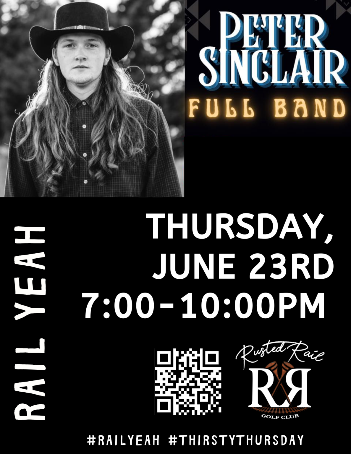 Peter Sinclair Band Live Rusted Rail Golf Club